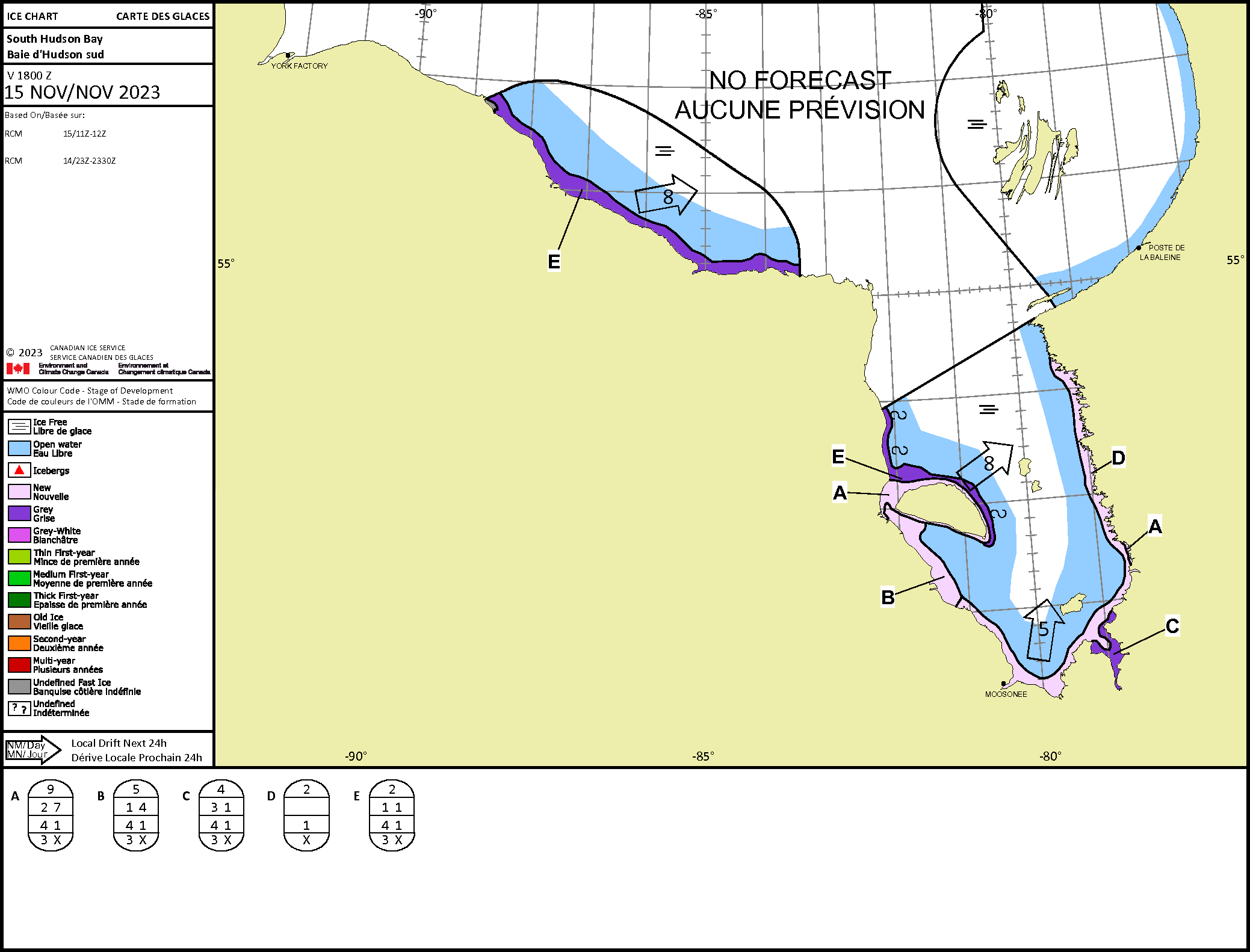 Number of Hudson's Bay locations in Canada in 2023